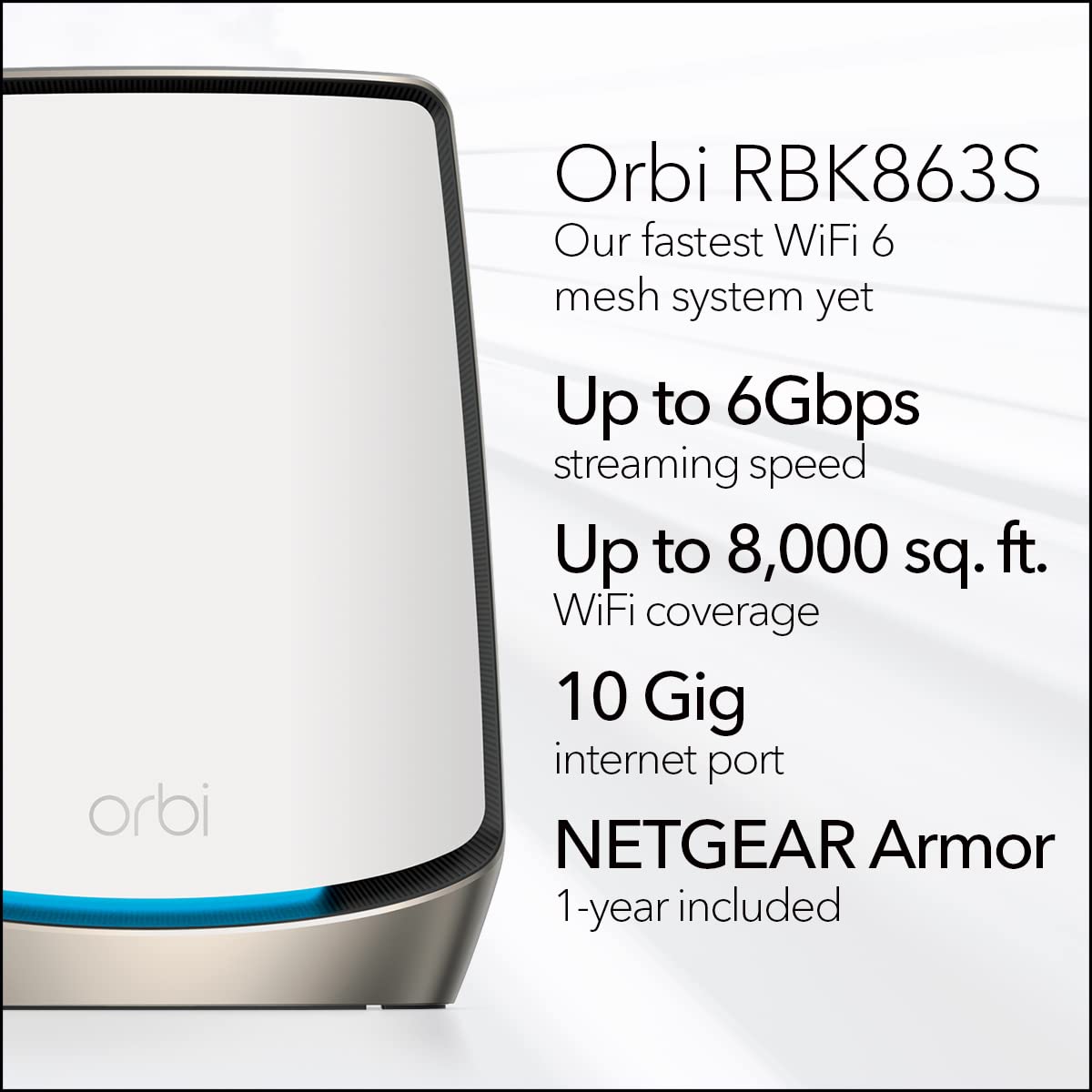 Amazon.com: NETGEAR Orbi Tri-Band WiFi 6 Mesh Network System